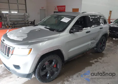 2013 Jeep Grand Cherokee Limited z USA, uszkodzony, nr VIN 1C4RJFBT2DC558290